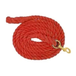 Heavy Cotton Lead Rope 9 Heavy Cotton Lead Rope -Royal Horse Outfitters cotton lead rope 10ft red 46317701 partrade 44120.1670430765