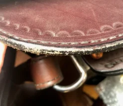 Circle Y Julie Goodnight Cascade Crossover SECOND 13 Circle Y Julie Goodnight Cascade Crossover SECOND -Royal Horse Outfitters damage skirt edge 2 used jg cascade crossover 9212SP17531601051 08727.1687887748