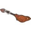 Desert Flower Rancher Spur Strap 2 Desert Flower Rancher Spur Strap -Royal Horse Outfitters dyed edge rancher spur strap natural dark SSRDFDE martin 71979.1674004467