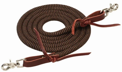 Weaver Leather Weaver EcoLuxe Round Trail Rein 4 Weaver Leather Weaver EcoLuxe Round Trail Rein - Image 2