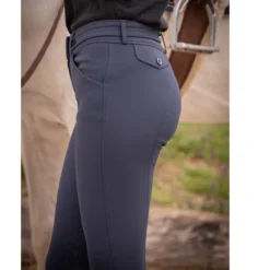 PÉNÉLOPE Pénélope Elegance Knee Patch Breeches -Royal Horse Outfitters elegance breech navy side penelope 86529.1733449630