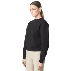 Yagya Embroidered Sweatshirt 10 Yagya Embroidered Sweatshirt -Royal Horse Outfitters embroidered sweatshirt black side yagya 16692.1733953215