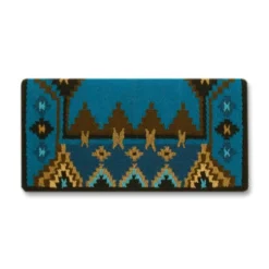 Mayatex Enchanted Pines Navajo Blanket 13 Mayatex Enchanted Pines Navajo Blanket -Royal Horse Outfitters enchanted pines navajo teal brown 1465 4 mayatex 18449.1647201874