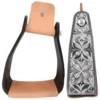 Cashel Engraved Slanted Stirrups 2 Cashel Engraved Slanted Stirrups -Royal Horse Outfitters engraved slanted stirrup 2 view sa ss 3e brown cashel 92339.1590005375