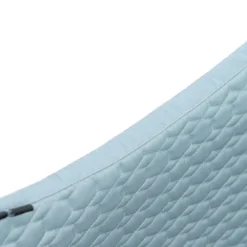Halter Ego Crystal European Cotton Dressage Pad -Royal Horse Outfitters euro cotton drsg crystal light blue spine EUROPEAN COTTON XTL halter ego 46103.1740706348
