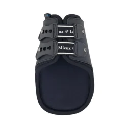 LeMieux Exo-Flex Fetlock Boots -Royal Horse Outfitters exo flex fetlock boot black silver lateral IT03361 lemieux 93381.1736212611