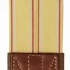 Edgewood Fancy Stitch Leather Overlay Girth With Double End Elastic -Royal Horse Outfitters fancy stitch 2end elastic overlay girth end havana edgewood 11325.1587248273