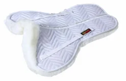 Fleeceworks Classic Plain Edge Sheepskin Half Pad