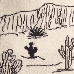 Panhandle Fringed Desert Cardigan -Royal Horse Outfitters fringe desert sweater cream detail LW95T05188 westmoor 63652.1732078526