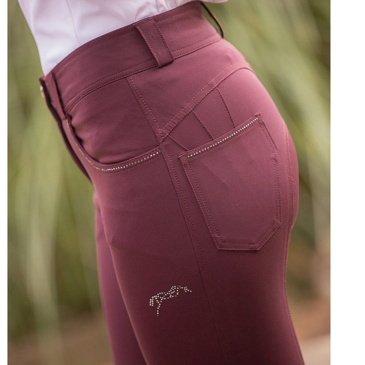 PÉNÉLOPE Pénélope Fun Stone Knee Grip Breeches 6 PÉNÉLOPE Pénélope Fun Stone Knee Grip Breeches - Image 4