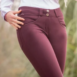 PÉNÉLOPE Pénélope Fun Stone Knee Grip Breeches 9 PÉNÉLOPE Pénélope Fun Stone Knee Grip Breeches -Royal Horse Outfitters fun stone breech plum front charm 979 918 334 penelope 64995.1739392748