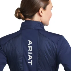 Ariat Fusion Insulated Jacket -Royal Horse Outfitters fusion jacket navyt detail back 10039219 ariat 94904.1741907087