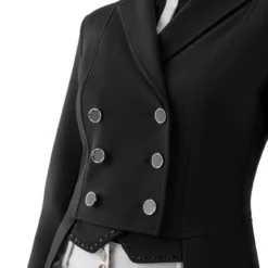 Equiline Ginderg Tailcoat 14 Equiline Ginderg Tailcoat -Royal Horse Outfitters ginderg tail coat black detail front EW124 M00480 equiline 78647.1729616213