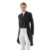 Equiline Ginderg Tailcoat -Royal Horse Outfitters ginderg tail coat black front crop EW124 M00480 equiline 61804.1729616212