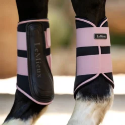 LeMieux Brushing Boots SS25 -Royal Horse Outfitters grafter boots blossom detail IT06187003 lemieux 84976.1741029530