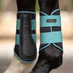 LeMieux Brushing Boots SS25 -Royal Horse Outfitters grafter boots lagoon detail IT06188003 lemieux 78341.1741029583