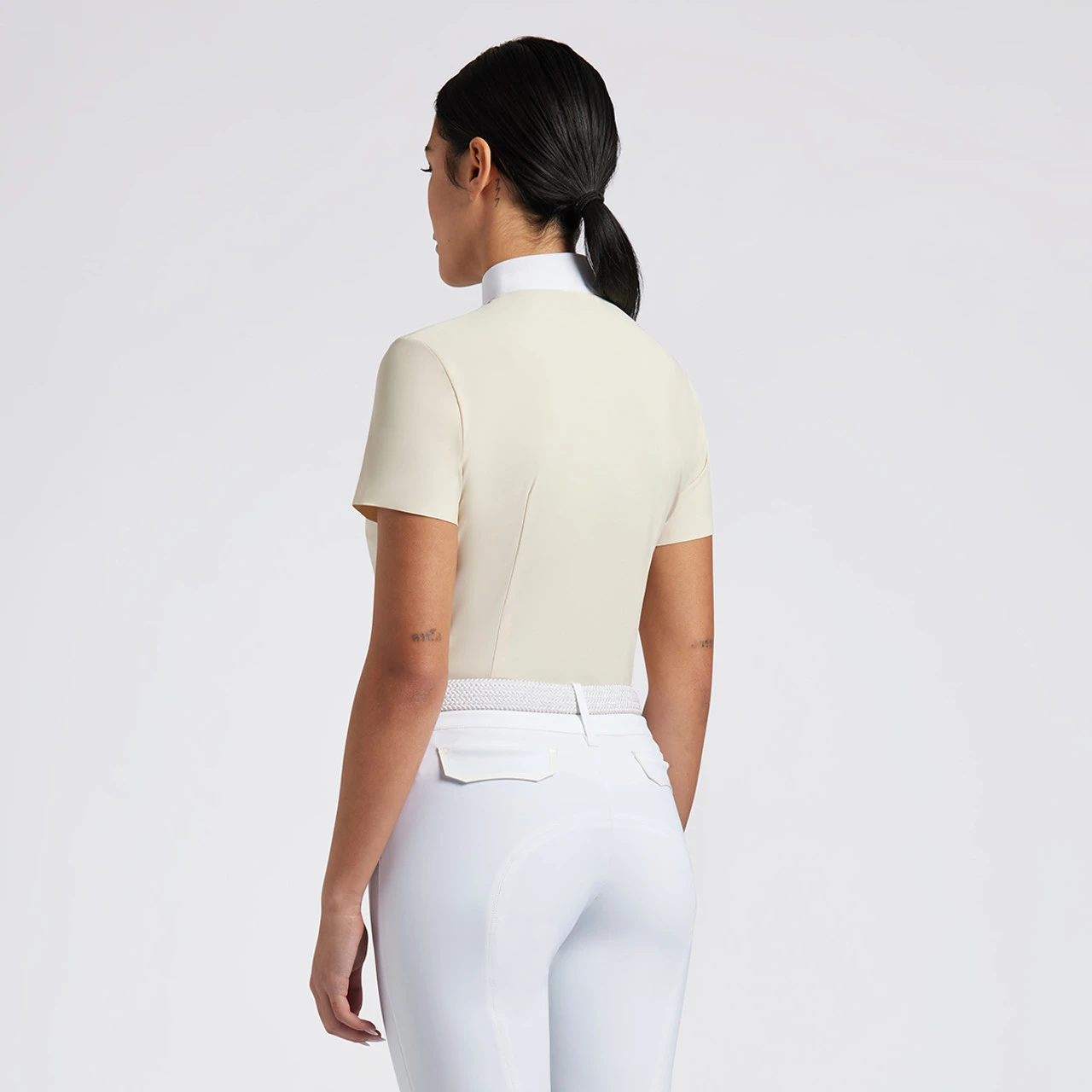 Cavalleria Toscana Heat Sealed Bib SS Show Shirt 5 Cavalleria Toscana Heat Sealed Bib SS Show Shirt - Image 3