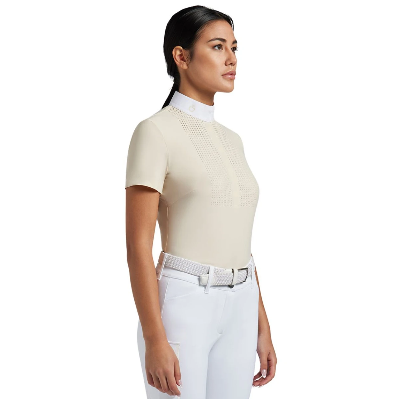 Cavalleria Toscana Heat Sealed Bib SS Show Shirt 3 Cavalleria Toscana Heat Sealed Bib SS Show Shirt