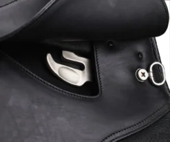 Arena High Wither Dressage Saddle -Royal Horse Outfitters high wither dressage black stirrup bar ADRCHWXXXXBLK42 arena saddles 95879.1712844953