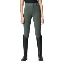 Yagya High Rise Compression KP Breeches 11 Yagya High Rise Compression KP Breeches -Royal Horse Outfitters hr compression breech green front web yagya 14324.1725917088