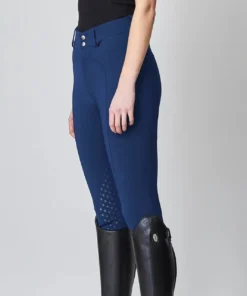 Yagya High Rise Compression KP Breeches 12 Yagya High Rise Compression KP Breeches -Royal Horse Outfitters hr compression breech navy side COMP BREECH yagya 14117.1712504801