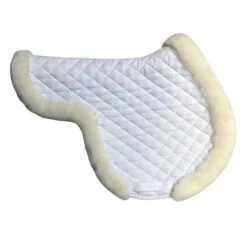 Ogilvy Sheepskin Hunter Show Pad 8 Ogilvy Sheepskin Hunter Show Pad -Royal Horse Outfitters hunter pad quilted fleece trim white right side ogilvy 47863.1712845180