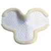 Ogilvy Sheepskin Hunter Show Pad -Royal Horse Outfitters hunter pad quilted fleece trim white underside full ogilvy 53956.1712845180