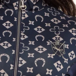 Goode Rider Ideal LS Show Shirt FW25 -Royal Horse Outfitters ideal show shirt ls navy prnt detail 18040 2076 goode rider 89598.1757638358