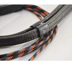 In Horse We Trust Draw Reins 21 In Horse We Trust Draw Reins -Royal Horse Outfitters in horse we trust draw reins black leather orange 91851.1541125537