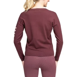 Kastel Denmark Jump Sweater -Royal Horse Outfitters jump sweater cabernet back SWH24CJ kastel denmark 22271.1732034847
