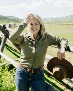 Outback Kat Long Sleeve Shirt 9 Outback Kat Long Sleeve Shirt -Royal Horse Outfitters kat shirt ls olive lifestyle 42246 outback 17863.1730410941