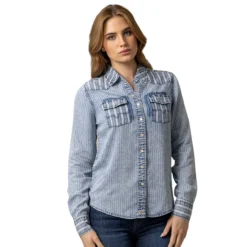 Kimes Ranch KC Tencel Stripe Shirt