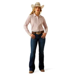 Ariat Kirby Pro Shirt Elio Geo Print -Royal Horse Outfitters kirby pro shirt elio geo front full length10060367 ariat 29084.1746911082