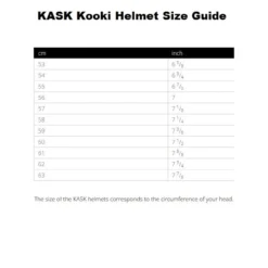 KASK Kooki Lady Shadow Helmet 17 KASK Kooki Lady Shadow Helmet -Royal Horse Outfitters kooki helmet size guide 74338.1735582297