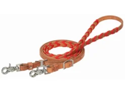 Weaver Leather Weaver Laced Harness Barrel Reins -Royal Horse Outfitters laced harness barrel reins red hero 50400 54 03 weaver 74969.1679101503