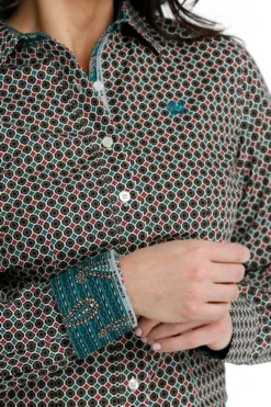 Cinch Medallion Print Performance Shirt