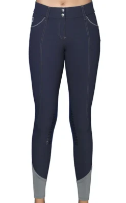 GhoDho Lily Pro Breeches Knee Patch -Royal Horse Outfitters lily pro kp breech marine front LILY PRO ghodho 26583.1722645419