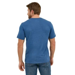 Men's Wrangler Logo Tee 11 Men's Wrangler Logo Tee -Royal Horse Outfitters logo tee navy back 112358735 wrangler 34977.1736461092