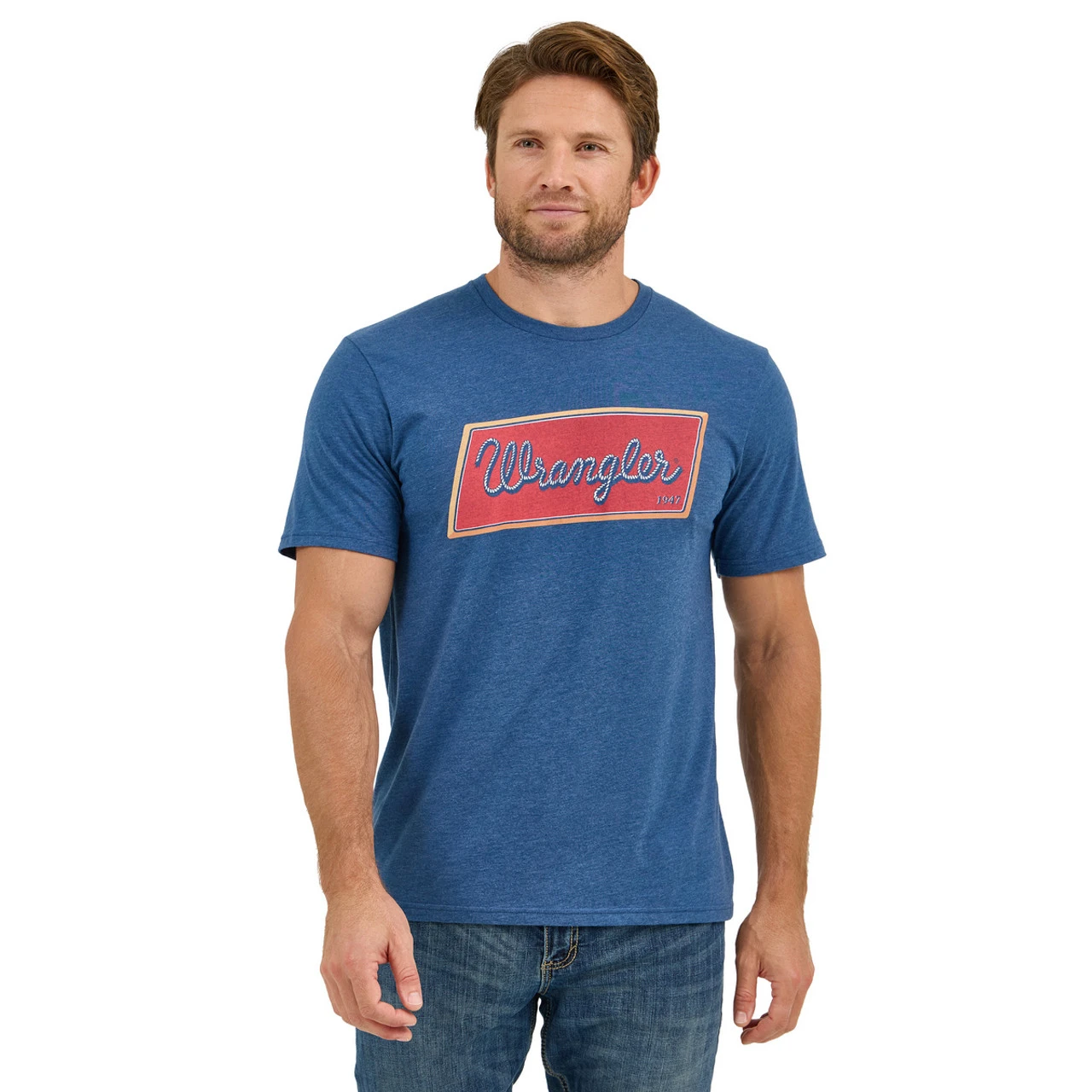 Men's Wrangler Logo Tee 4 Men's Wrangler Logo Tee - Image 2
