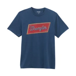 Men's Wrangler Logo Tee 13 Men's Wrangler Logo Tee -Royal Horse Outfitters logo tee navy hero 112358735 wrangler 19345.1736461091