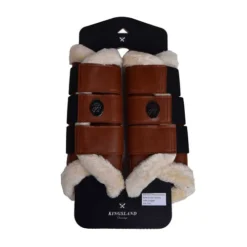 Kingsland KL Lorna Front Protection Boots -Royal Horse Outfitters lorna front boots cognac 212 HG 820 557 kingsland 99031.1623195573