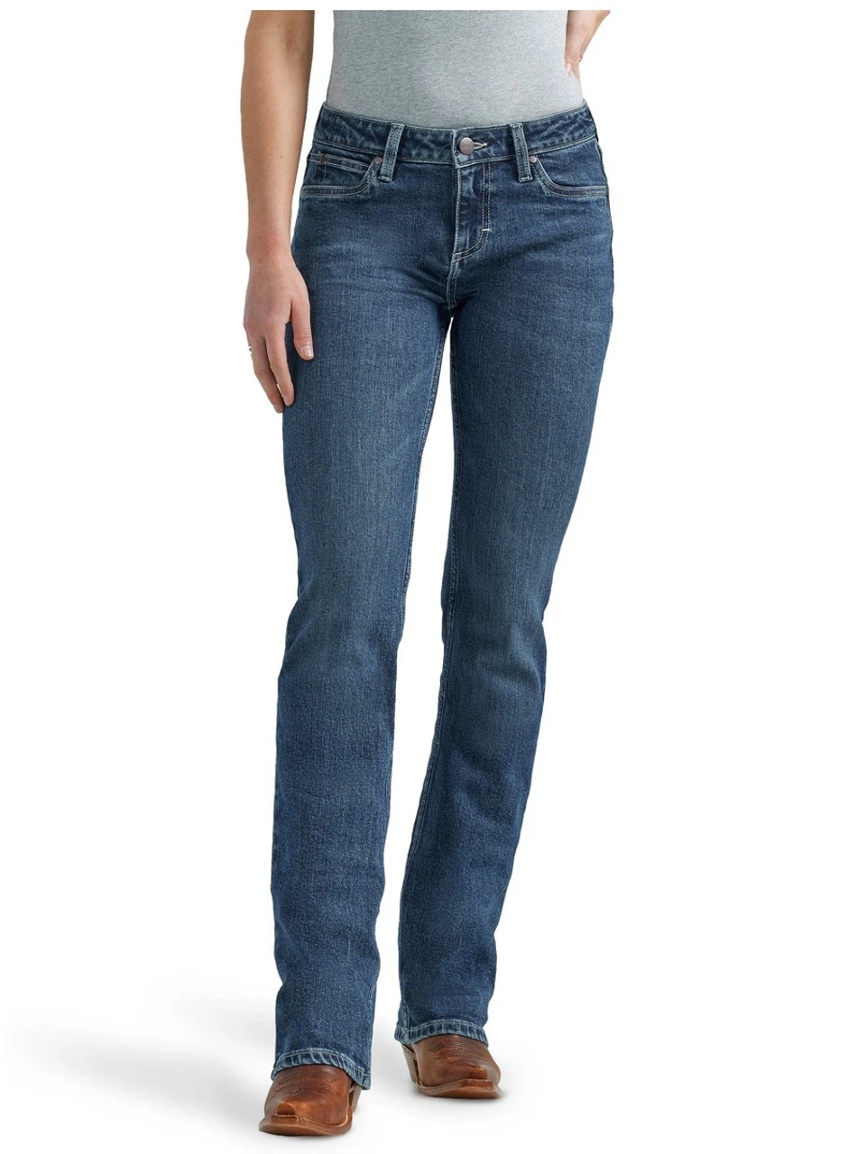 Wrangler Retro Mae MR Kayla Bootcut Jeans 3 Wrangler Retro Mae MR Kayla Bootcut Jeans