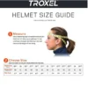 Troxel Rebel Riding Helmet -Royal Horse Outfitters measure size guide troxel 89882.1712844892