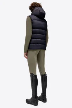 Men's Rider's Gene Nylon Quilted Hooded Puffer Vest 7 Men's Rider's Gene Nylon Quilted Hooded Puffer Vest -Royal Horse Outfitters men rg nylon puffer vest navy back VEM003 NL004 7901 ct riders gene 49870.1712846170