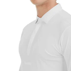 Men's Horse Pilot Aerolight Show Shirt -Royal Horse Outfitters mens aerolight LS show shirt white front detail ALILS224 horse pilot 91267.1734988116