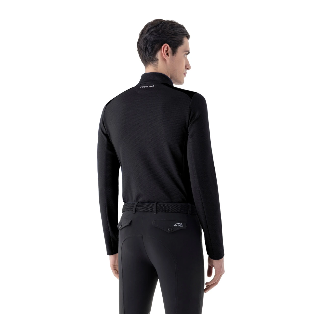 Men's Equiline Ceiac Half Zip Shirt 4 Men's Equiline Ceiac Half Zip Shirt - Image 2