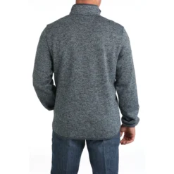 Men's Cinch Sweater Knit Pullover -Royal Horse Outfitters mens pullover blue back MWK1534006 miller 06738.1727398552