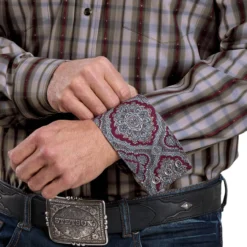 Men's Stetson Fancy Yokes Grey Plaid Snap Shirt 8 Men's Stetson Fancy Yokes Grey Plaid Snap Shirt -Royal Horse Outfitters mens snap shirt grey detail 1100104786057 stetson 01581.1758586930