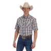 Men's Roper Brown Plaid SS Snap Shirt 2 Men's Roper Brown Plaid SS Snap Shirt -Royal Horse Outfitters mens ss plaid shirt brown front 0100201014064 roper 65454.1747422847