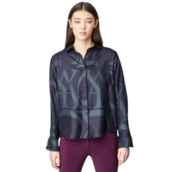 Yagya Monogram Silk Shirt